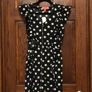 Black and white dress